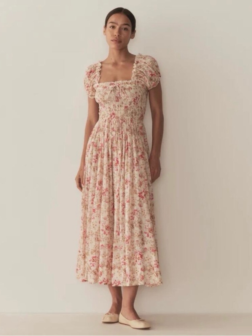 Doen Stanza Dress in Fleurs de Provence XL
